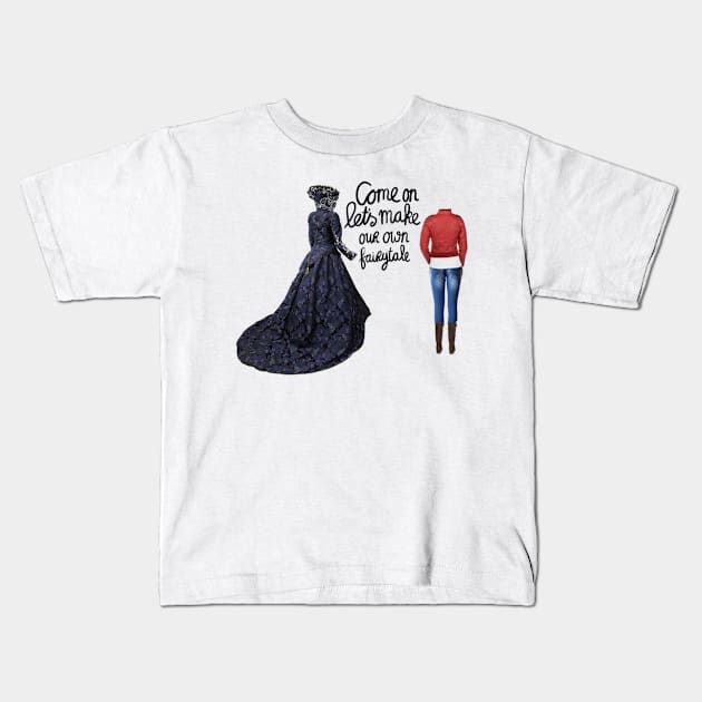 SwanQueen - Own Fairytale Kids T-Shirt by ButterfliesT